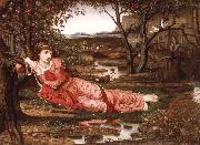 John Melhuish Strudwick Song without Words painting